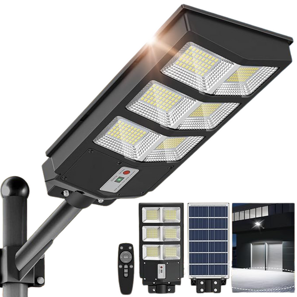 Sunwish Commercial Outdoor 6500K Solar Powered Street Lights