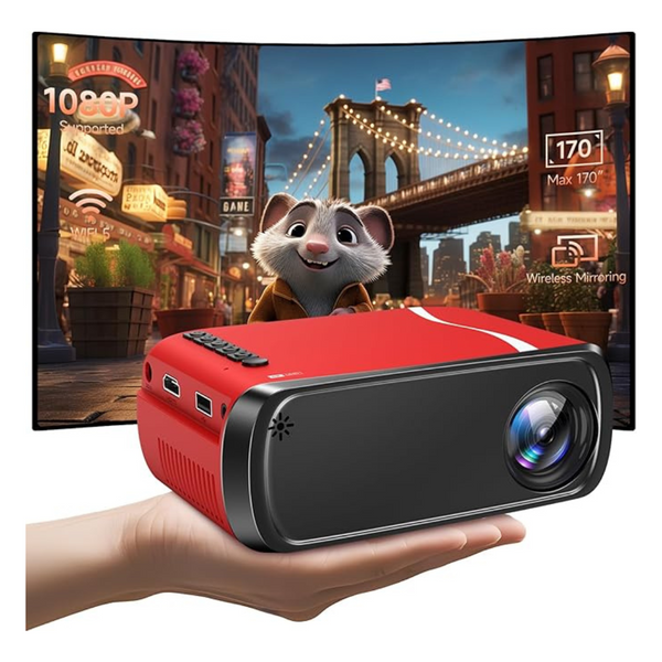 iTJQ 1080P Portable Mini Projector