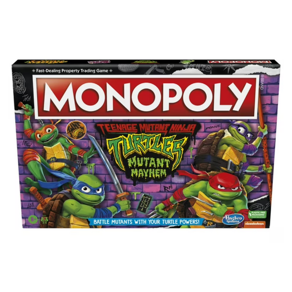 Monopoly Teenage Mutant Ninja Turtle Mutant Mayhem