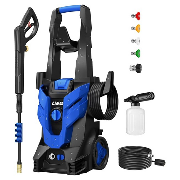 LWQ Electric High Pressure 2.5 GPM Power Washer