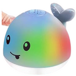 Light Up Whale Bath Toy Sprinkler