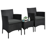 Yaheetech 3-Pieces Patio Porch Furniture Set