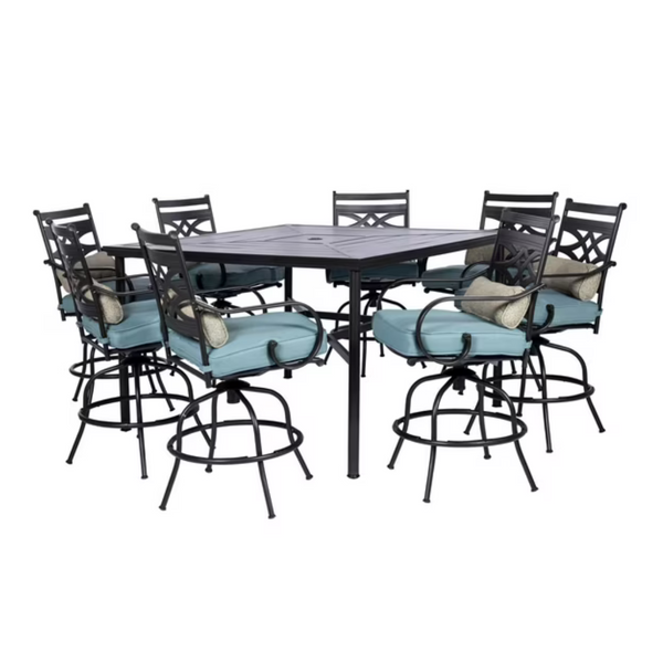 9-Piece Hanover Montclair Outdoor Dining Set