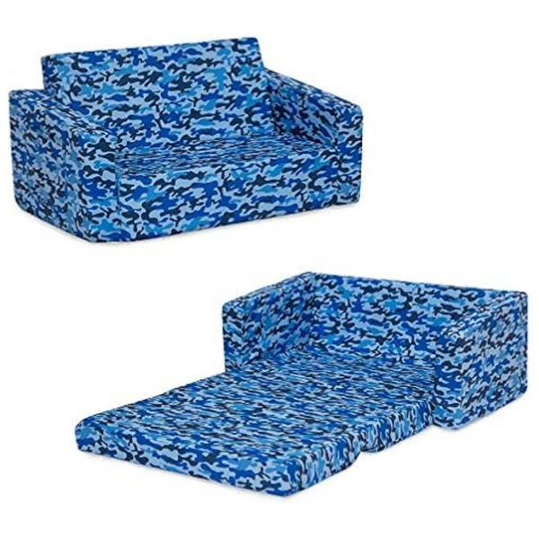 Delta Children Cozee 2-in-1 Extra Wide Convertible Sofa To Lounger (2 Colors)