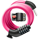 High Security 5-Digit Resettable Combination Bike Lock Cable
