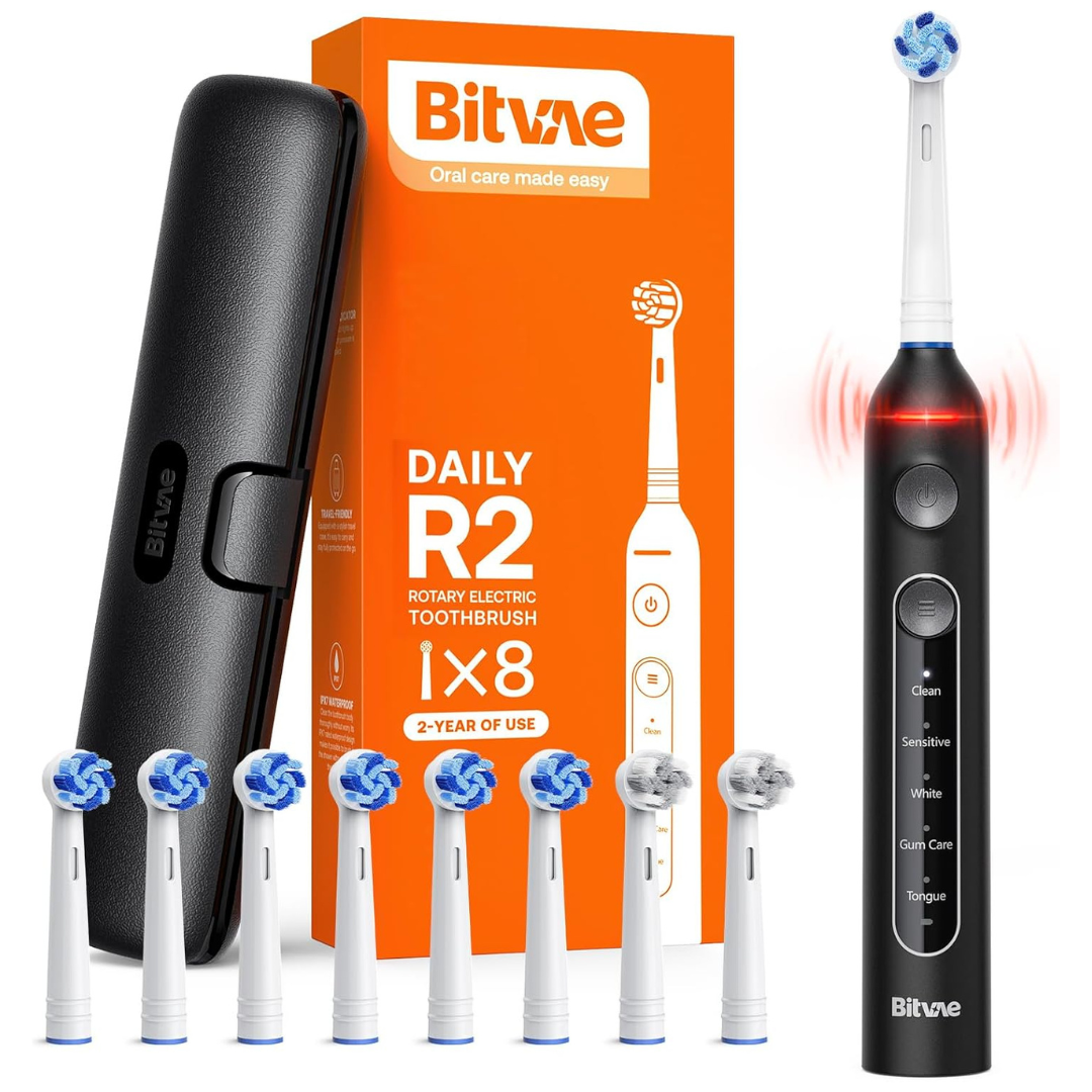 Bitvae R2 Rotating Travel Electric Toothbrush