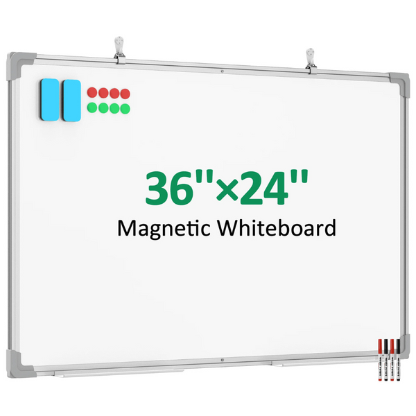 36" x 24" Magnetic White Board
