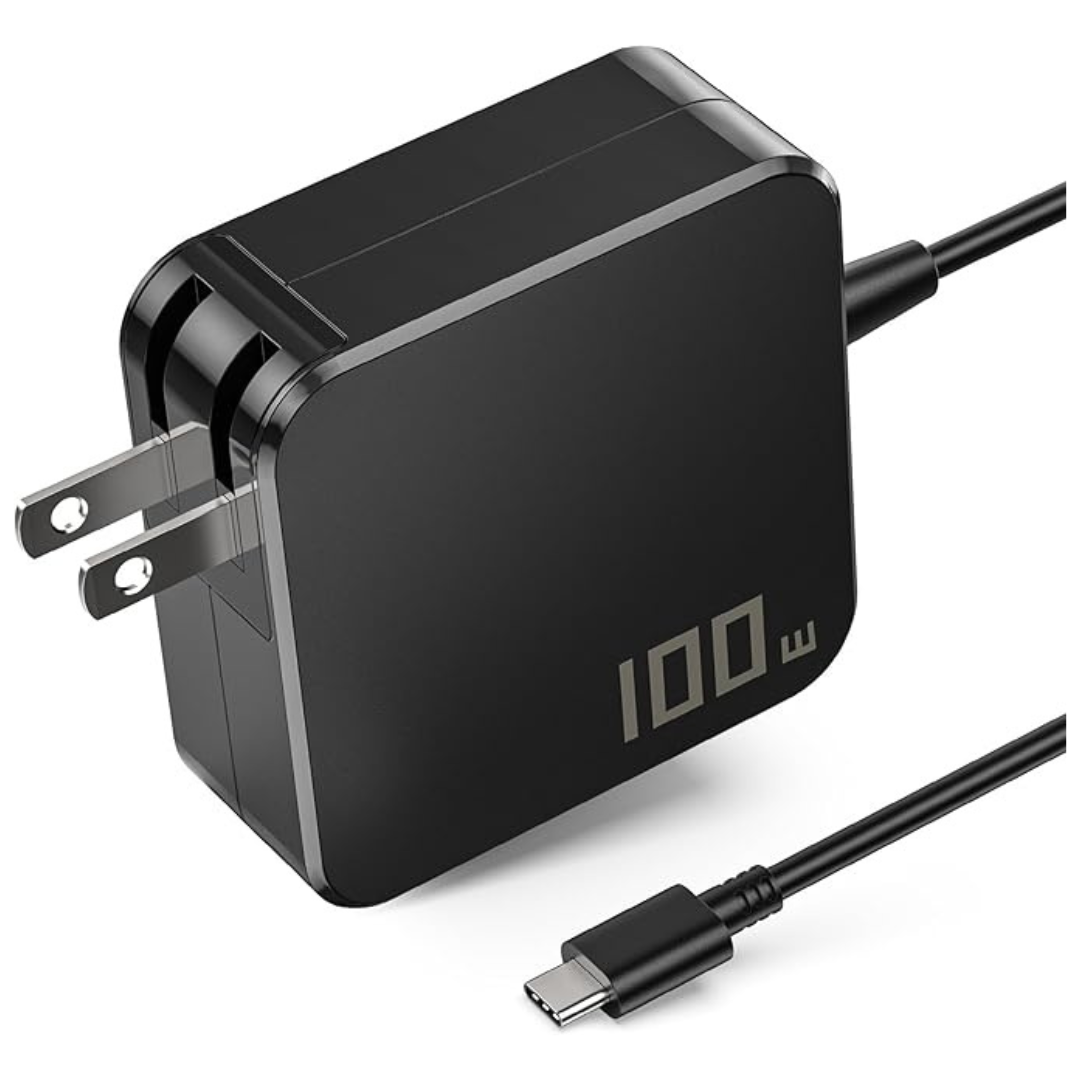 Portable GaN III 100W USB C Laptop Wall Charger