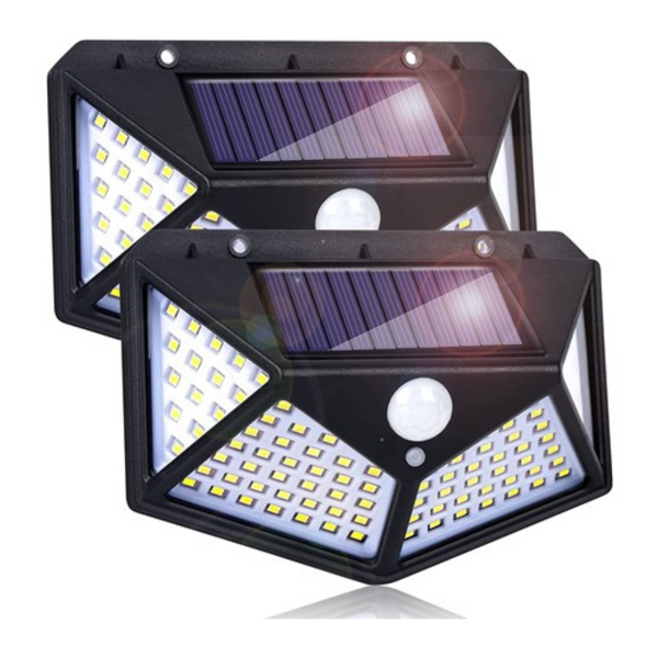 2-Pack Marquee Innovations Solar LED Motion-Activated Wall Light