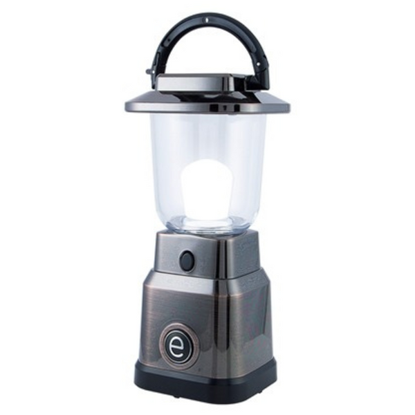 Enbrighten LED Battery-Operated 3-Level Dimming Mini Lantern (Bronze)