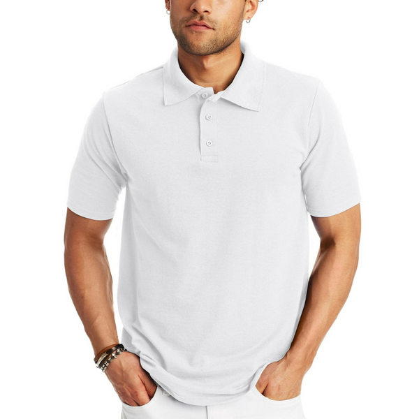 Hanes Men's X-Temp Short Sleeve Polo Shirt (2 color options)