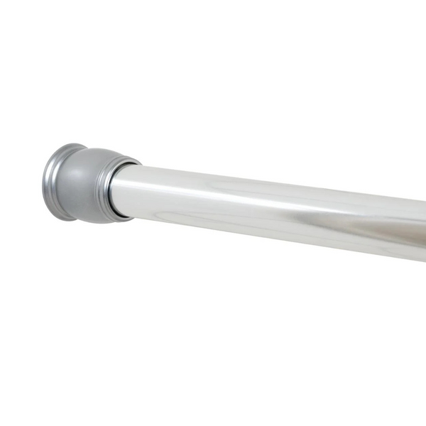 BHG Chrome Easy Hang Extra Long Shower Curtain Rod (50" - 86")
