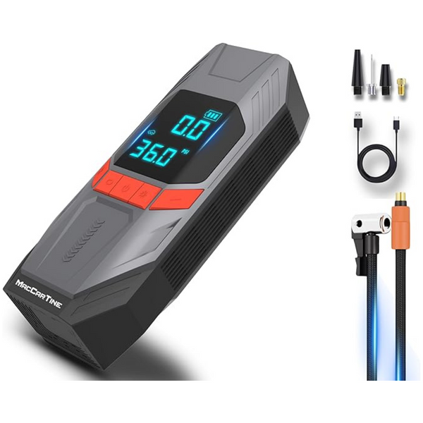 120PSI 7500mAh Portable Tire Inflator Air Compressor