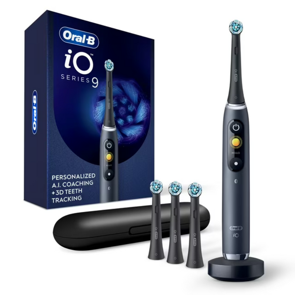 Oral-B iO Series 9 Electric Toothbrush w/ 3 Replacement Brush Heads