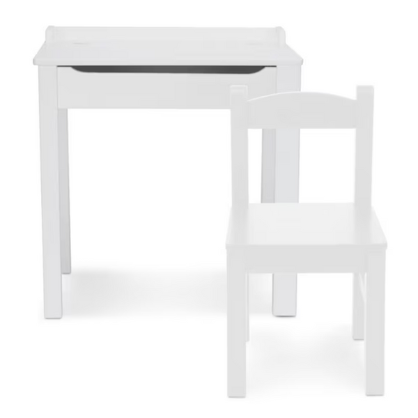 Melissa & Doug Wooden Child's Lift-Top Desk & Chair