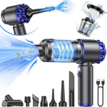 4-In-1 16000Pa Car Vacuum Cleaner & Air Duster