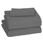 3-Piece Amazon Basics 100% Cotton Jersey Toddler Bed Sheet Set