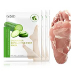3-Pack VGO Natural Exfoliating Foot Peeling Mask