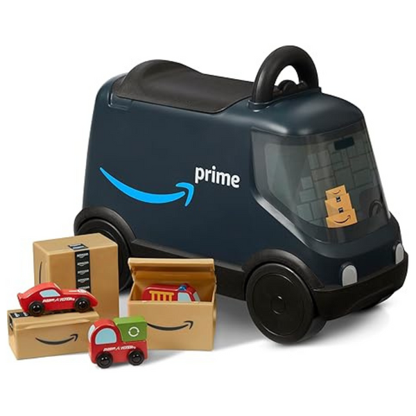 Radio Flyer Amazon Delivery Van Ride On Toy