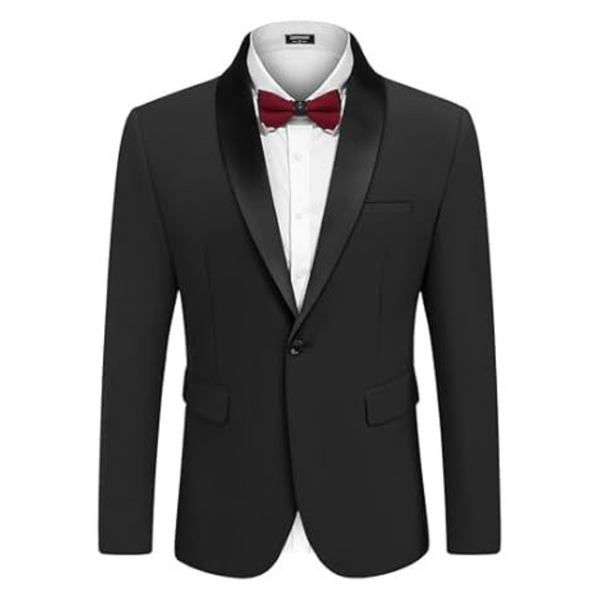 Coofandy Men's Tuxedo Jacket Wedding Slim Fit Blazer (Various)