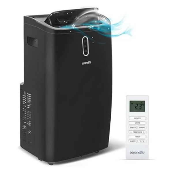 SereneLife 12000 BTU Capacity Portable Air Conditioner