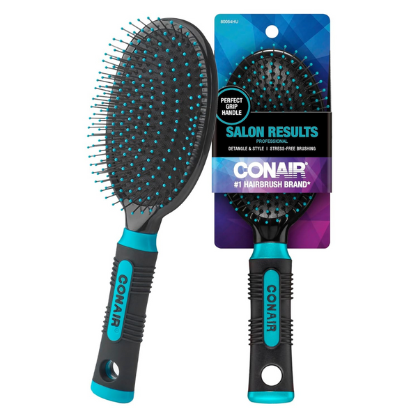 Conair Pro Cushion Base Hair Brush With Wire Bristle