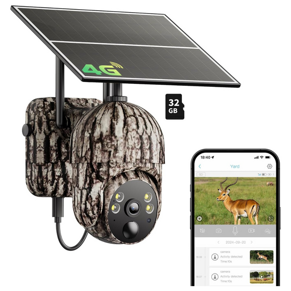 Elysoo 2K HD 4G LTE Cellular Trail Cameras