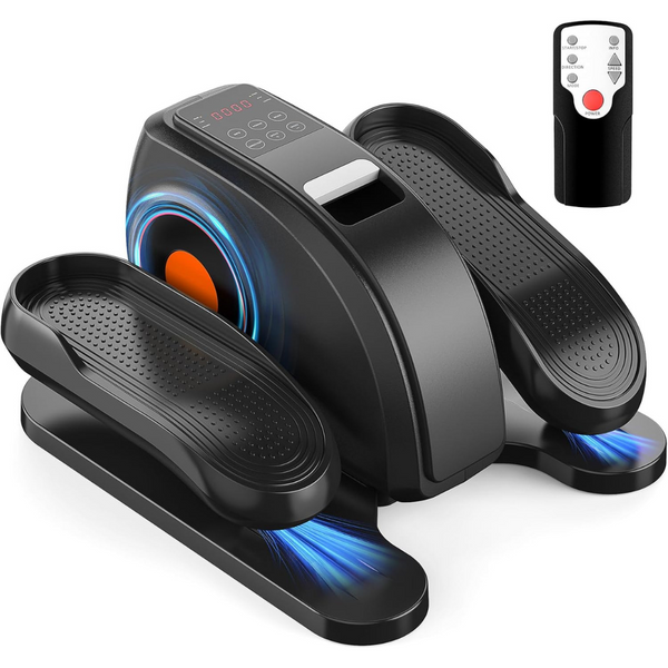 Olixis Under Desk Elliptical Machine w/ Adjustable Speed & LED Display