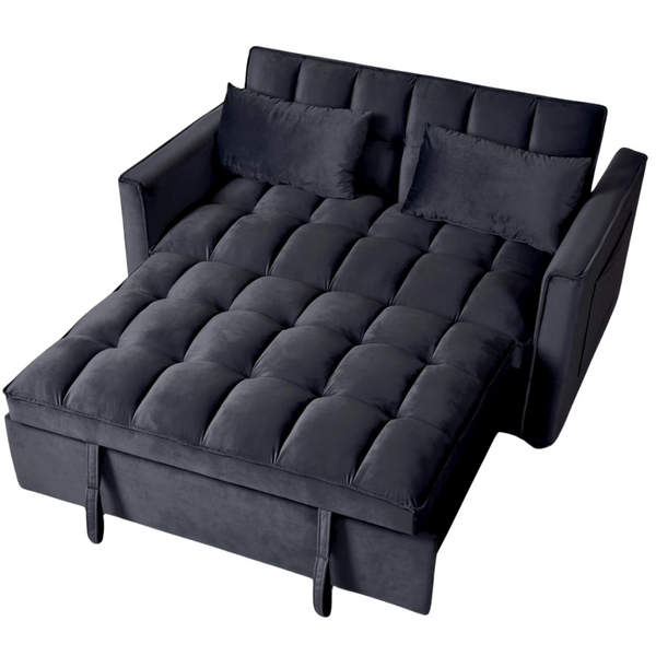 3-in-1 Convertible Sofa Bed with Adjustable Backrest