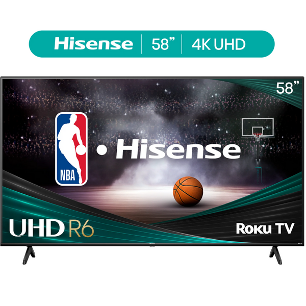 Hisense R6 Series 58" 4K Ultra HDR Smart LED Roku TV