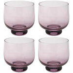 Set Of 4 Karma Modern Lexi Dof, Blackberry
