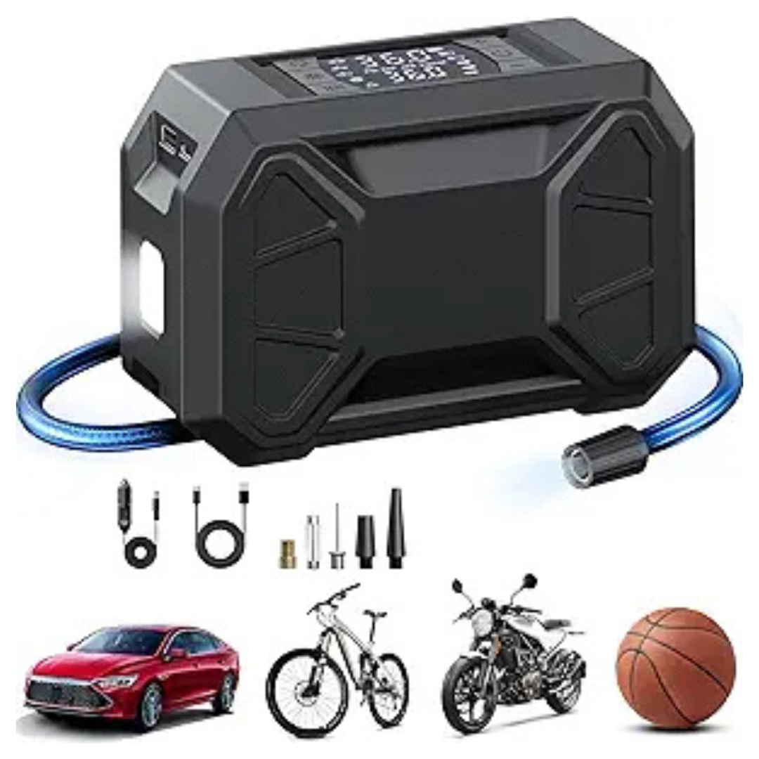 150 PSI 12V DC Cordless Portable Tire Inflator Air Pump