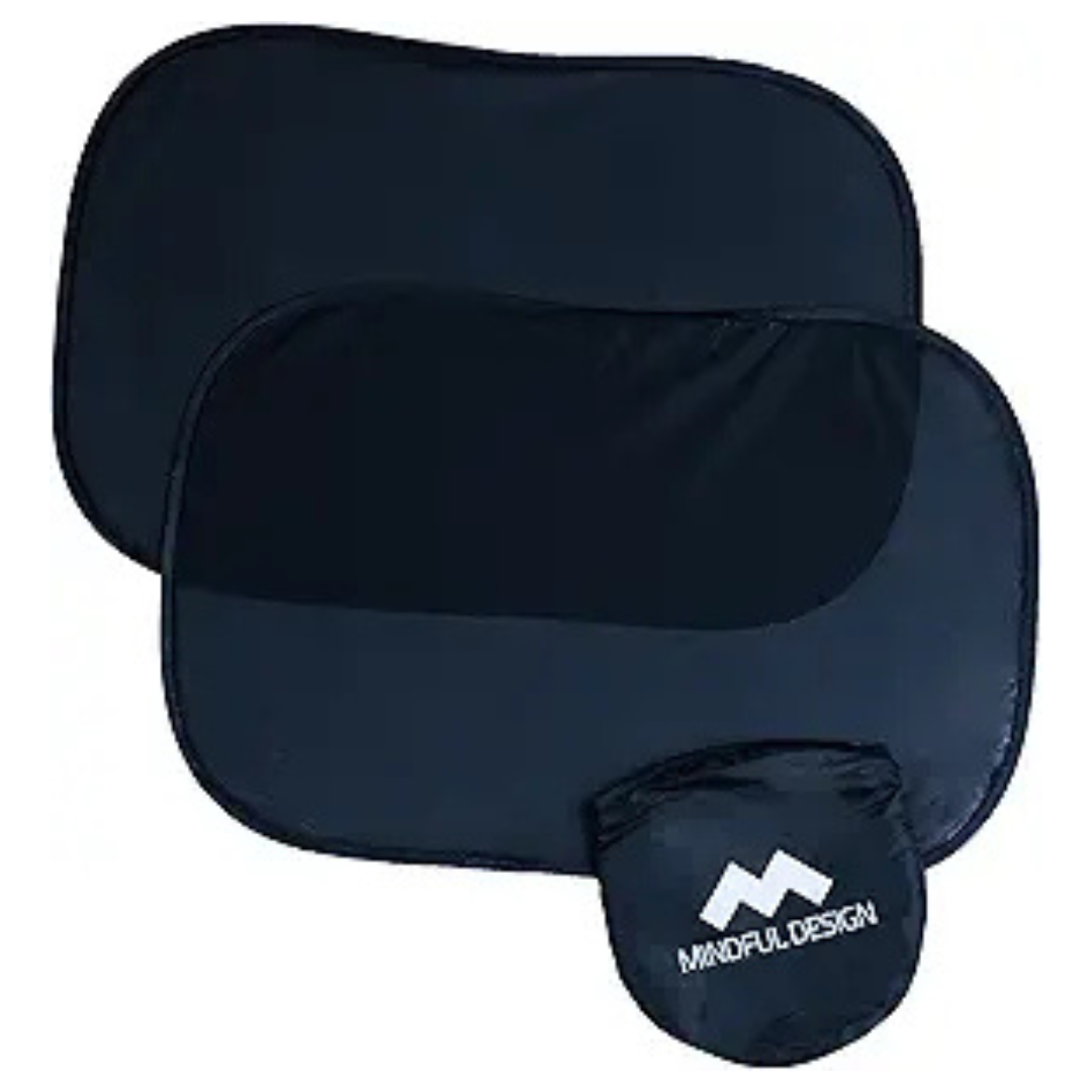 2-Pack Mindful Design Car Window Shades For Baby
