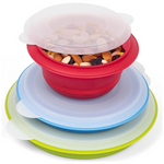 Progressive International Set Of 4 Storage Bowls With Lids