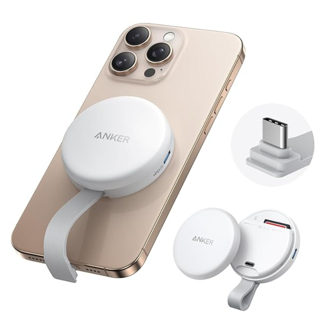 Anker MagGo USB-C Adapter Portable Magnetic Memory Card Reader