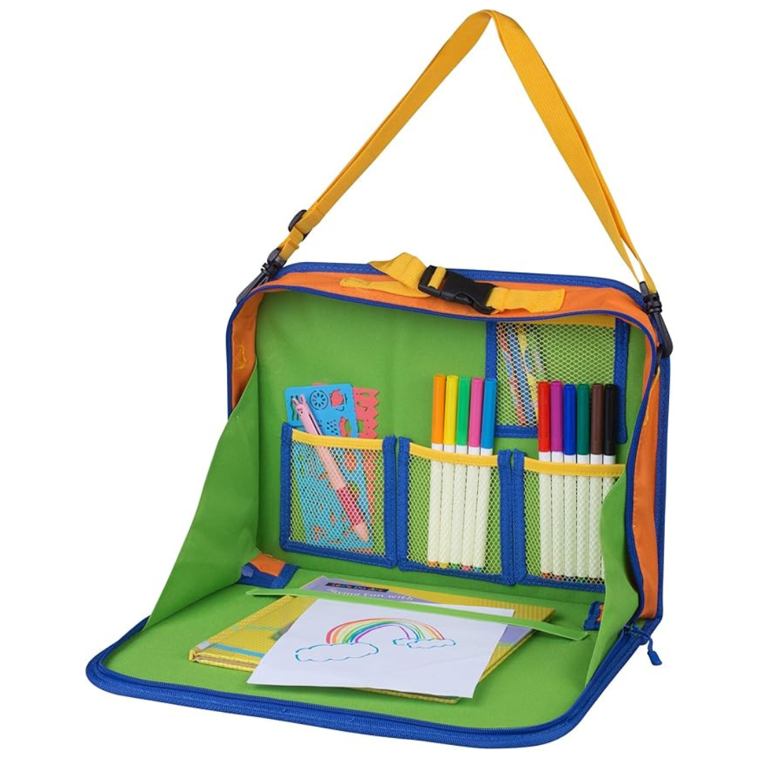 Kids Backseat Travel Tray Organizer