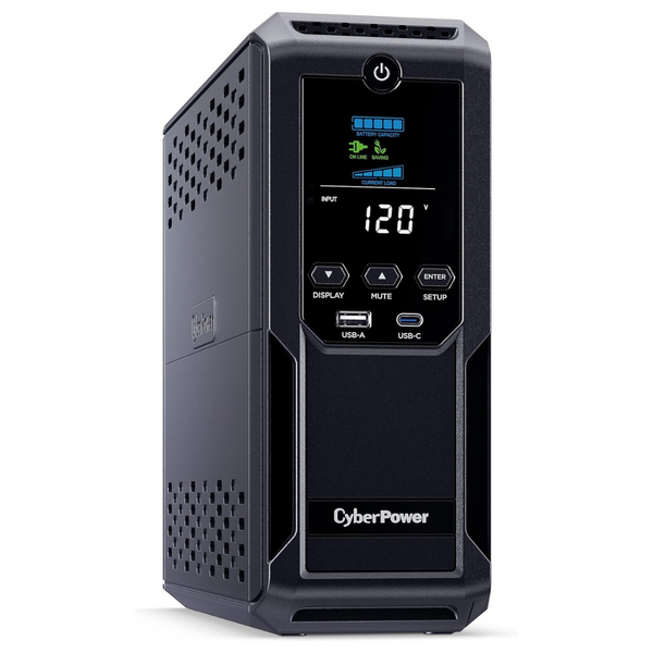 CyberPower 1500VA/900W Intelligent LCD UPS System