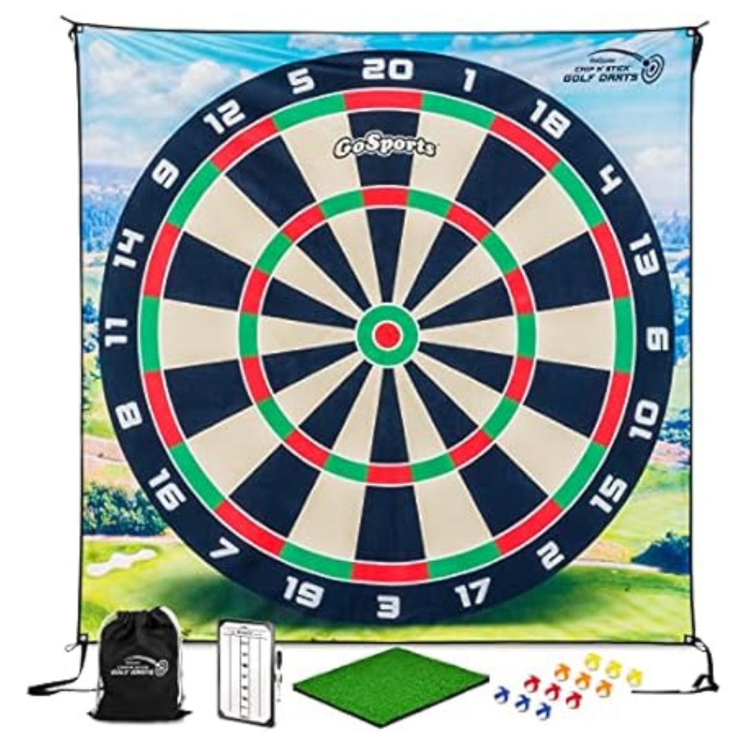 Golf Darts Chipping Mat Game With Golf Balls
