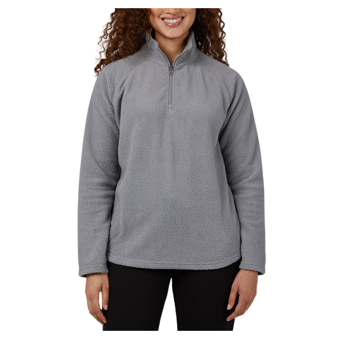 32 Degrees Women's Shorthair Sherpa 1/4 Zip Top (4 Colors)