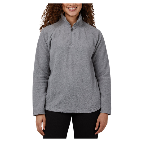 32 Degrees Women's Shorthair Sherpa 1/4 Zip Top (4 Colors)