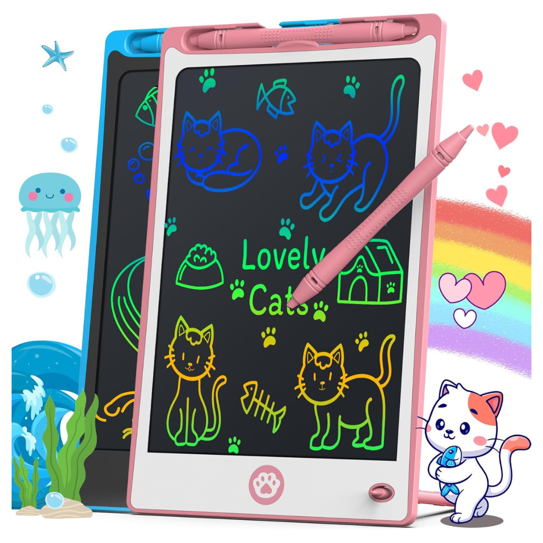 Hockvill Pack Of 2 LCD 8.8 Inch Writing Tablets