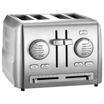 Cuisinart 4-Slice Custom Select Toaster, Stainless Steel