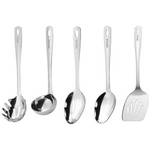 5-Piece HIFIND Stainless Steel Cooking Utensils Set