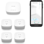 YoLink Smart Home Starter Kit: Hub & 4-Pack Water Leak Sensor 4