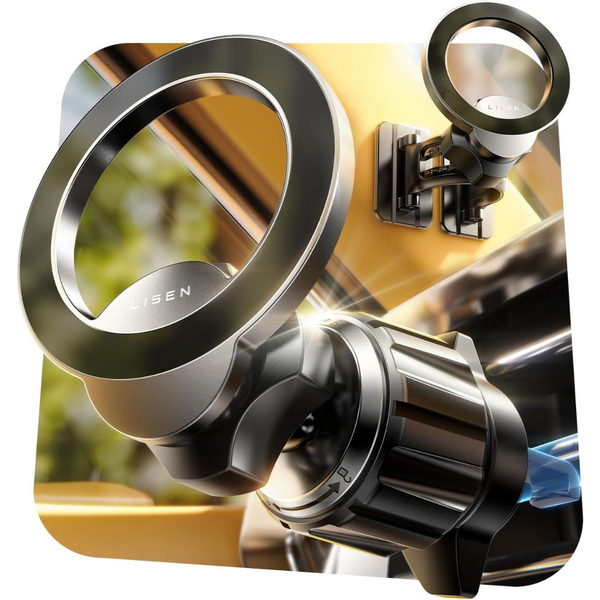 LISEN Magnetic Car Dash / Vent Phone Holder for iPhone