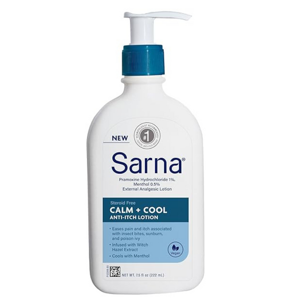 7.5 Fl Oz Sarna Calm + Cool Steroid-Free Anti-Itch Lotion