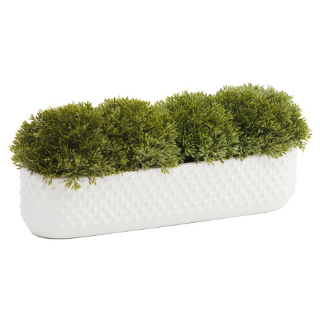Silkcraft Of Oregon 13" Realistic Faux Moss Ledge