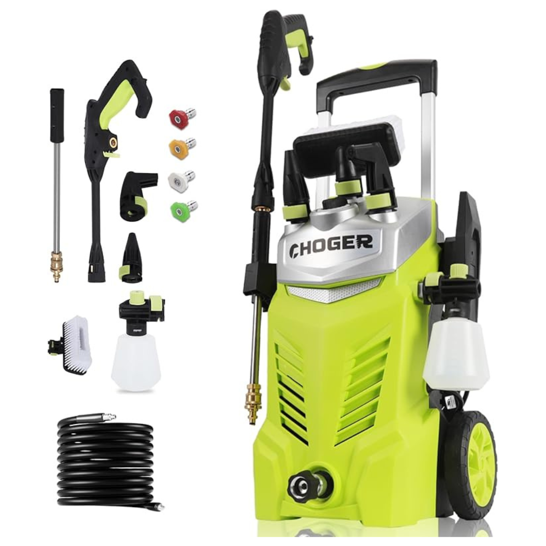 4500PSI 2.7GPM Electric Power Washer Bundle