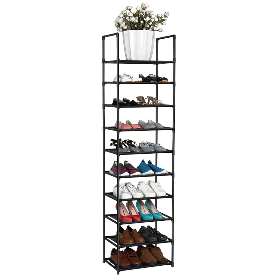 10-Tier Fiducial Home Up To 20-25 Pairs Shoe Rack