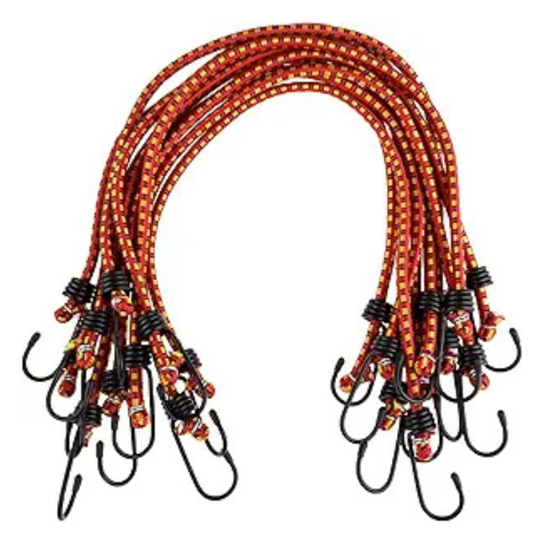 10-Pack Salwart 24" Bungee Cords W/ Vinyl-Coated Hooks (?75-CAR1012)